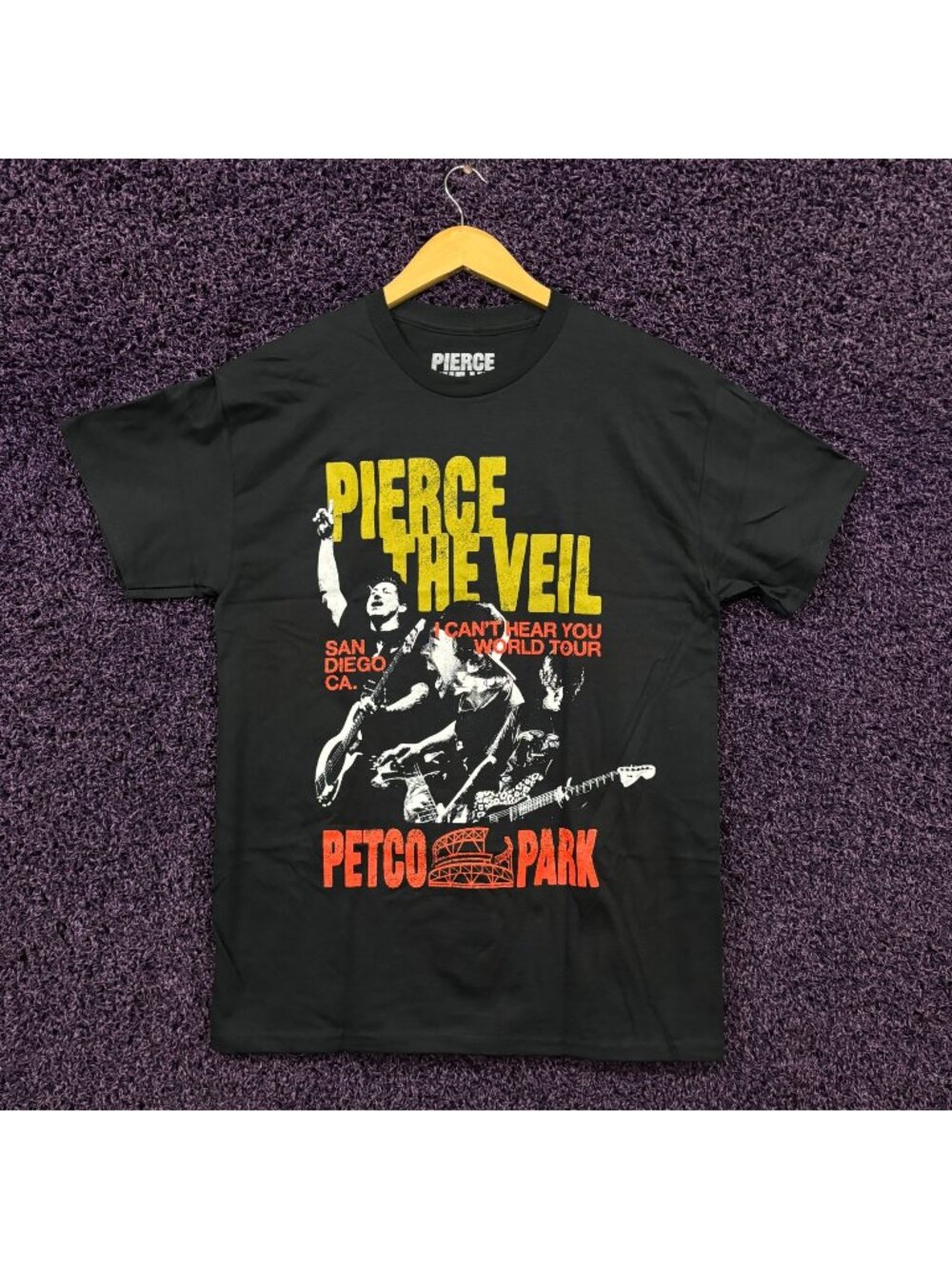 Pierce the Veil Live at Petco Park T-Shirt Size Medium